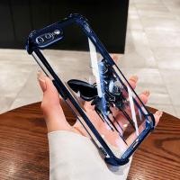 ราคา VRQR Cover ใช้งานร่วมกับสําหรับIphone 6 6S 7 8 Plus SE 2020 แฟชั่นผีเสื้อและRoseโปร่งใสเคสโทรศัพท์ (56007141251)