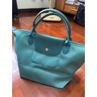 ราคา longchamp size S หูสั้น สีเขียว อมฟ้าน้ำทะเล สภาพนางฟ้า สวย ใช้งานต่อได้ยาวๆ (52162186696)