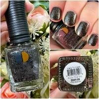ราคา สียาทาเล็บกลิตเตอร์ สีดำเงิน Lechat Dare to Wear - DW158 - Rock The Mic (24909444001)