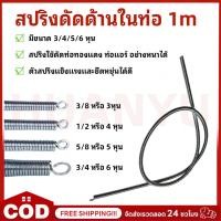 ราคา สปริงดัดท่อทองแดงแอร์ ยาว 1 เมตร ใส่สปริงในท่อทองแดงแอร์ สปริงดัดด้านในท่อ สปริงดัดท่อแอร์ มีขนาด 3/4/5/6 หุน (49210218143)