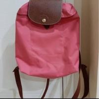 ราคา Longchamp LePliage Backpack สีชมพูของแท้100% มือสอง (26067034235)
