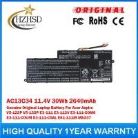 ราคา AC13C34 11.4V 30Wh 2640MAhของแท้แบตเตอรี่แล็ปท็อปสําหรับAcer Aspire V5-122P/132P E3-111 E3-112V E3-111-C0M6 E3-111-C0UM (52110490581)