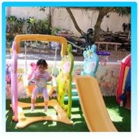 ราคา ชิงช้าสไลเดอร์ลายยีราฟ สุดน่ารัก ชิงช้า+สไลเดอร์หน้าหมี พร้อมแป้นบาส+ลูกบาส ชิงช้าเด็ก สไลเดอร์พร้อมชิงช้าลายยีราฟ (7029141750)