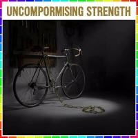 ราคา ดี 1 PC Bike Lo Heavy Duty Hardened Iron Chain Strong Anti Theft Lo สําหรับจักรยานพับและจักรยานไฟฟ้าได้ดี (44661023548)