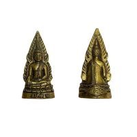 ราคา พระพุทธชินราชเนื้อโลหะทองเหลืองผ่านพิธีกรรมปลุกเสกเรียบร้อย เมตตาแคล้วคลาดปลอดภัย (21342859860)