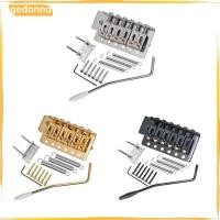 ราคา [gedonna] โลหะกีตาร์ไฟฟ้า Roller Saddle Tremolo Bridge พร้อมแถบกีตาร์ whammy สําหรับอุปกรณ์เสริมกีตาร์ (52911296289)