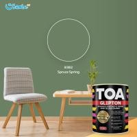 ราคา สีน้ำมัน TOA 8382 (Spruce Spring) ขนาด 1/4 กล. ทาเหล็ก ทาไม้ (23928833835)