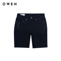 ราคา Owen - กางเกงขาสั้น SJ Straight Fit258022 วัสดุ Cotton Spandex สีดํา (56507788715)