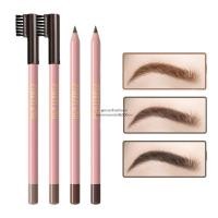ราคา ดินสอ​เขียน​คิ้ว​ ที่เขียนคิ้วแบบดินสอ มีแปรงปัดคิ้วในตัว KKW Eyebrow (สีชมพู)​ เขียนง่าย สีชัด กันน้ำ กันเหงื่อ ติดทน (19402797769)