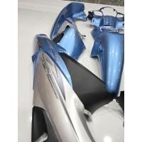 ราคา ชุดสีเวฟ125R 125S สีฟ้าวังติดลายครบงานABS (45859333812)