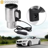 ราคา ADAMES ถ้วยทําความร้อนรถยนต์, สแตนเลส 12V กาต้มน้ําไฟฟ้าในรถยนต์, คุณภาพสูงความร้อนอย่างรวดเร็วพร้อมที่จับ Double-Wall Travel แก้วเก็บความร้อนอุ่นกาแฟ (44030438077)