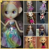 ราคา BANO Elegant T-shirt Dresses, Cute Fashion Doll Simple Dresses, Gift Toys อุปกรณ์ DIY Mini Princess Gauze Skirt for azone19 ICY DBS ตุ๊กตาสําหรับตุ๊กตาบลายธ์ (47910417002)