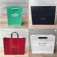ราคา ถุง ถุงกระดาษ แบรนด์ Mielle , NUDIE JEAN CO , JUCHHEIM , ARTISTRY ของแท้ ใช้ใส่ของ สภาพสวย น่ารัก ใส่เสื้อผ้า ของขวัญ (41511488829)