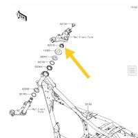 ราคา น๊อตพวงมาลัย Kawasaki W175 ดั้งเดิม (51257823739)