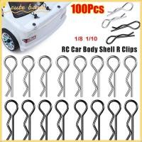 ราคา BANO RC Body Clip, R Type Metal R Buckles, 1/8 1/10 Wave Shape R-Clips RC Cars Parts (51960393692)