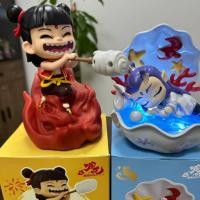 ราคา 2026 KFC เทศกาลฤดูใบไม้ผลิ Nezha Ao Bing ไฟกลางคืน, ชุดของเล่นสะสมที่ระลึก KFC (29694234120)