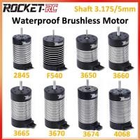 ราคา SURPASS HOBBY ROCKET 2845 F540 3650 3660 3665 3670 3674 4068 กันน้ํามอเตอร์ไร้แปรงเพลา 3.175/5 มม.สําหรับ 1/8 1/10 1/12 RC รถ Wltoys 12428 WPL รถอุปกรณ์เสริม (52511995498)