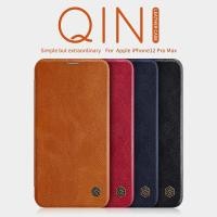 ราคา IPhone 12 Pro Max 6.7 Nillkin Qin Leather Case Flip Cover Nilkin Original (46358569784)
