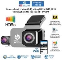 ราคา กล้องติดรถยนต์ยี่ห้อ HP F965W พร้อม Wifi ความละเอียด UHD - หน้าจอ IPS ขนาด 3 นิ้ว (50856860811)