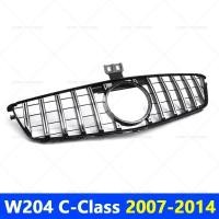 ราคา for 2007-2014 W204 C-Class Mercedes Benz C180 C200 C250 C300 C43 AMG GT Front Bumper Grille Hood Gr (51652523464)