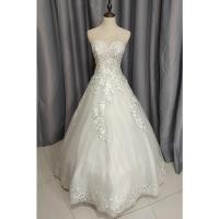 ราคา ชุดแต่งงานมือสอง/Dinner Dress 70% เหมือนใหม่ [S~M Size]/ (D1) ปรับปรุงใหม่สําหรับขาย 7成新礼 (46409684135)