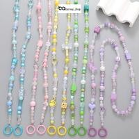 ราคา กระเป๋าสะพายข้างลูกปัดยาวเสน่ห์สีสันสดใสสําหรับเด็กทารกสามโทรศัพท์กระเป๋าถือ บาร์ซีย์ (50061675072)