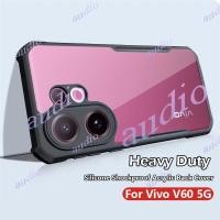 ราคา Vivo V60 5G Anti Drop เกราะโปร่งใสอะคริลิคกันกระแทกเลนส์กล้องป้องกันสําหรับ vivo V60 Pro V60Pro VivoV60 Pro 5G 2025 เคสโทรศัพท์ TPU นุ่มสําหรับ VIVO V60 Pro Vivo V60Pro 5G (27239542100)