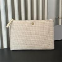 ราคา The Store Managers Choice~Guerlain Beigeทอกระเป๋าเครื่องสําอางขนาดใหญ่ความจุแบบพกพาHand-Carry Storage Bagกระเป๋าคลัทช์กระเป๋าIPD (46108617756)