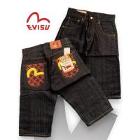 ราคา กางเกงยีนส์ขาสั้น EVISU (42227776309)