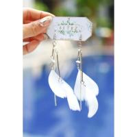 ราคา ต่างหู ขนนก ฟรุ้งฟริ้ง (1778534073)
