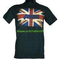 ราคา เสื้อวง Asking Alexandria ลาย ธงชาติอังกฤษ Union Jack Style Graphic สีดำ AA1280 (367935707)