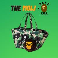 ราคา A BATHING APE BAPE KIDS Camo Tote Bag 2021 - BAPE KIDS โดยการอาบน้ํา ape Tote Bag 2021 SPRING / SUMMER COLLECTION (26938754609)