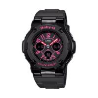 ราคา #ส่งต่อ Casio Baby-G รุ่น BGA-117-1B1 ดำชมพู แท้ (43653359103)