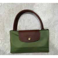 ราคา Longchamp ไซส์M หูสั้น สีเขียว (27527175717)
