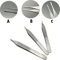 ราคา 1PCS Dental Dressing Forceps Tissue Tweezer Tool Dental Forcep Extraction Hemostat 1*2 Dentist Forceps Stainless Steel (52701122103)