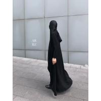 ราคา อาบายะห์ Hoodie Abaya มีฮู้ด ชุดฮู้ด ผู้หญิง ชุดเดรส อิสลาม อบาย่า ชุดเดรสมุสลิม ชุดยาว ชุดผู้หญิง ผ้าพรีเมียม (15598156949)