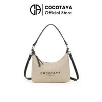 ราคา (COCOTAYA)Hoboo Bag กระเป๋าถือผ้าใบแฟชั่นสำหรับสุภาพสตรี (29903775955)