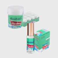 ราคา โป๊ยเซียน พิมเสนน้ำชุบสำลี 8 CC. / พิมเสนน้ำโรลออน 5 CC. (ยกแพค) (40878145014)
