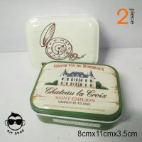 ราคา กล่องวินเทจ กล่องสังกะสี กล่องเหล็กเคลือบสี (5736377474)