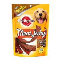 ราคา เพดดิกรีมีทเจอร์กี้รสตับย่าง 300กรัม Pedigree Meat Jerky Grilled Liver 300g. [หมายเลขบาร์โค้ด 8853301000079 ] (54056276823)
