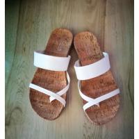 ราคา used รองเท้าแตะสีขาว Kenneth Cole Reaction ไซส์40 /25-25.5cm (18339293503)