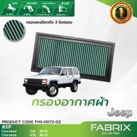 ราคา FABRIX กรองอากาศรถยนต์ Jeep Cherokee FHS-0072-G3 (5126442895)