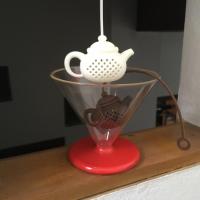 ราคา Pladao Houseware ที่กรองชา ซิลิโคน tea infuser ลายกาน้ำชา มี 2 สี (6734445209)