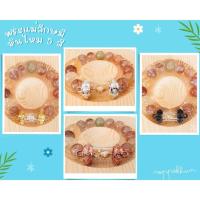 ราคา กำไลข้อมือ หินมงคล พระแม่ลักษมี องค์เล็กสามกษัตริย์ หินไหม 5 สี จักรพรรดิ (21284532854)