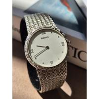 ราคา Ra_do นาฬิกาผู้ชายวินเทจ ขนาด 34 mm สายสแตนเลสลายถัก พร้อมกล่องแบรนด์ แท้ (51701941642)