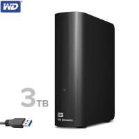 ราคา WD Elements ฮาร์ดดิสก์ 3.5 นิ้ว HDD Desktop 3TB เบา กะทัดรัด (WDBBKG0030HBK-SESN) USB3 External Harddisk ประกัน 2 ปี (8502052532)