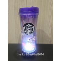 ราคา แก้วสตาร์บัคส์ พลาสติก คอลเลคชั่นเกาหลี ไฟ LED plastic Starbucks Korea 12 oz LED tumbler (27462510111)
