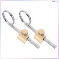 ราคา 2 PCS Cornet วาล์วนิ้วมือโลหะเครื่องมือ Grip เครื่องดนตรี Hook 7.40X2.50X1.20 ซม.เงิน junshaoyipin (48061486655)