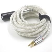 ราคา SENNHEISER คุณภาพสูง 16 แกนเงินแท้สายหูฟังสําหรับ 2x2.5 มม.HD 700 senheiser hd700 nw zx300a หูฟัง (46708185529)