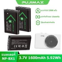 ราคา PUJIMAX ถ่านชาร์จ NP-BX1 เครื่องชาร์จถ่าน แบตเตอรี่กล้อง For SONY ZV-1 RX100 M2 M3 M4 M5 M6 HX50 HX60 WX500 (49259687986)